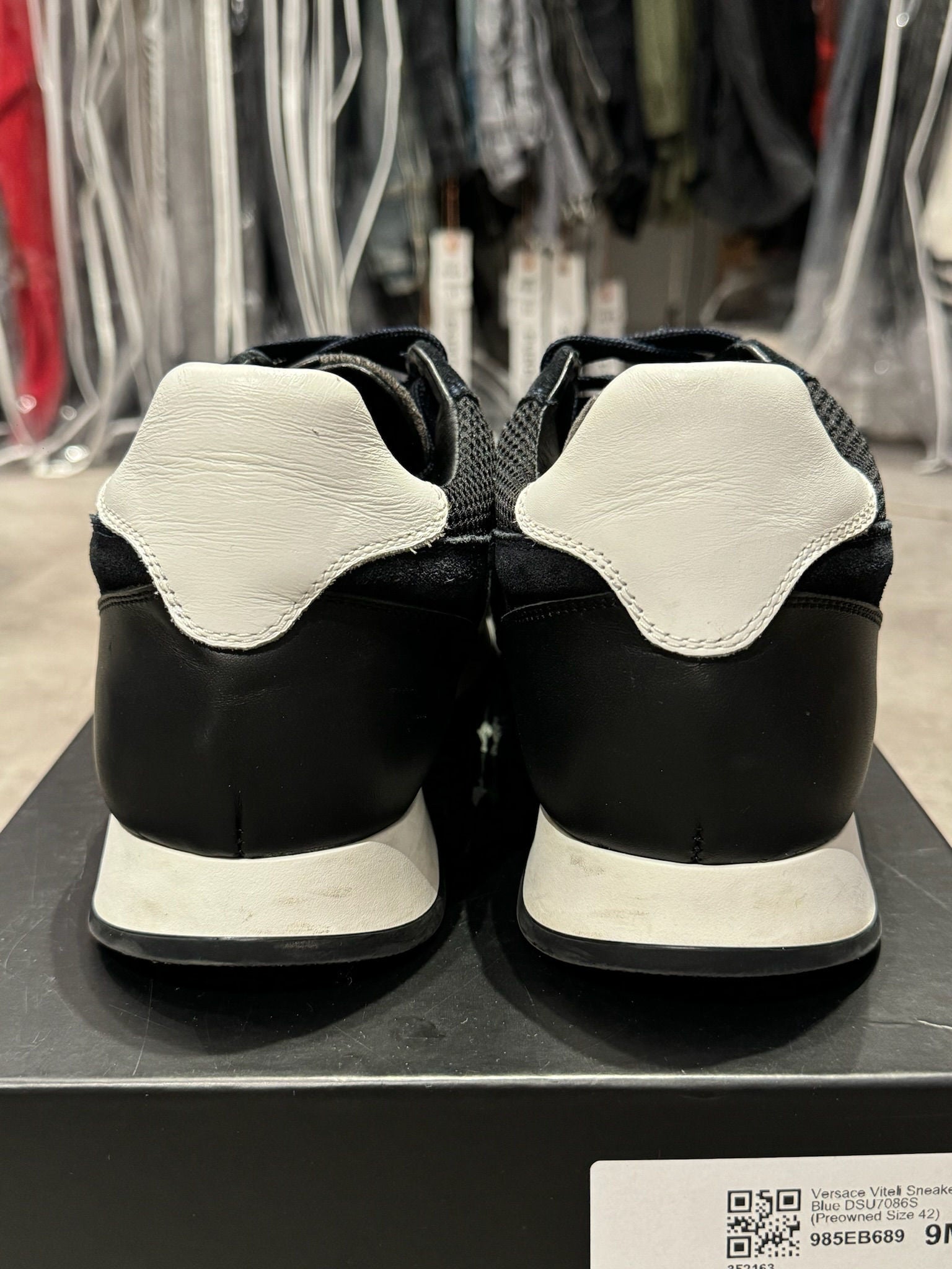 Versace Viteli Sneaker Blue DSU7086S - Pre-Owned Size 42