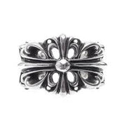 Chrome Hearts Double Floral Ring