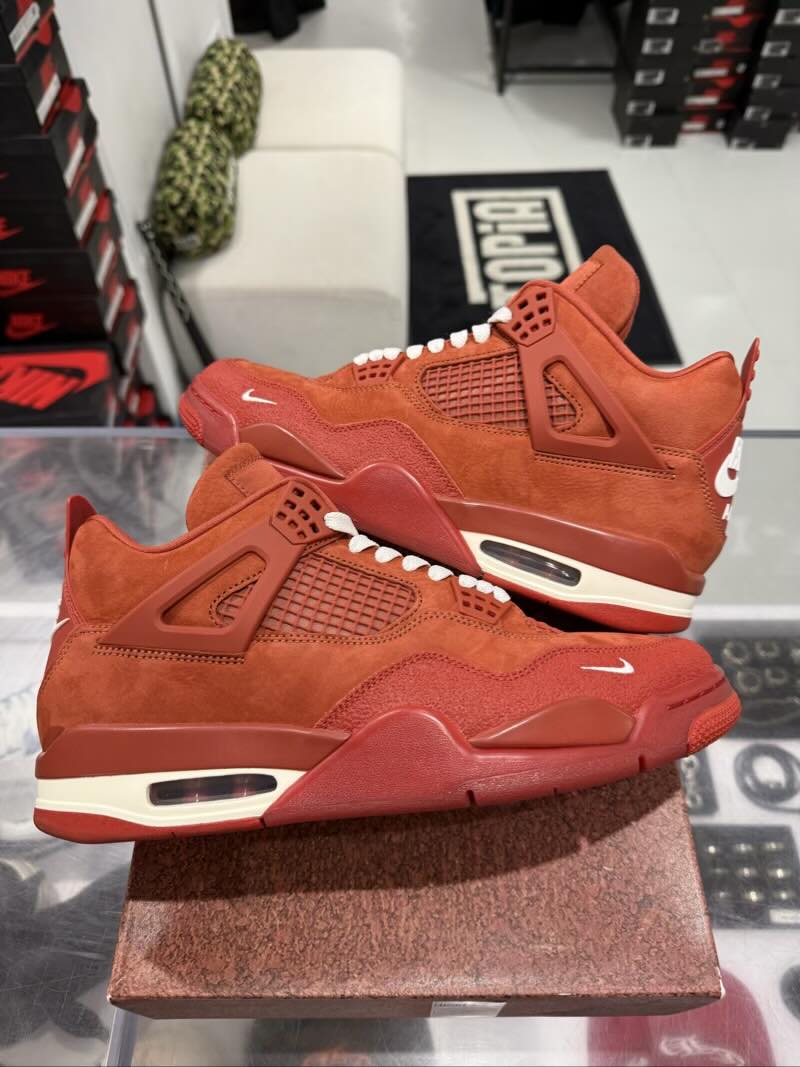 Air Jordan 4 Retro OG SP Nigel Sylvester Brick by Brick - Lightly Pre-Owned Size 11M