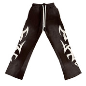 Awoken Dreams V2 Flared Sweatpants Brown
