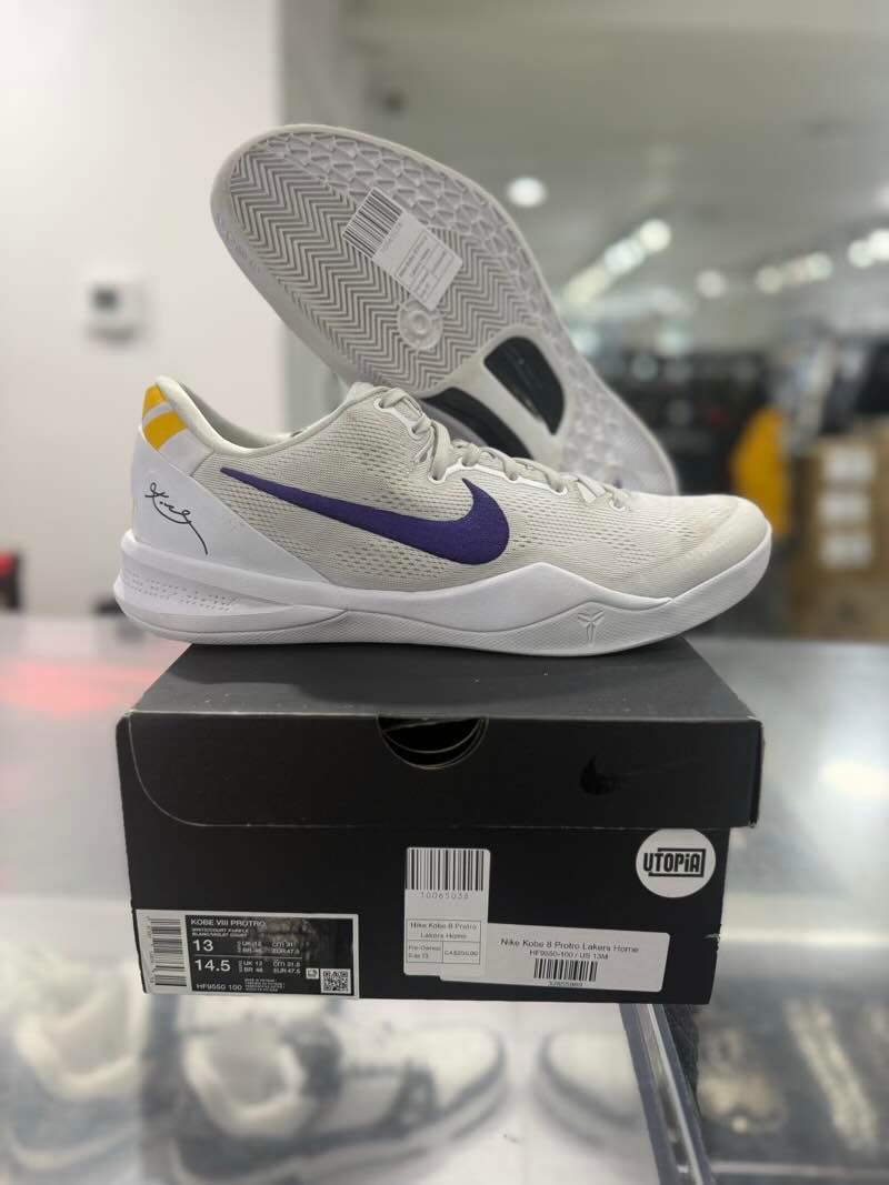Nike Kobe 8 Protro Lakers Home - Pre-Owned Size 13