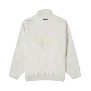 Fear of God Athletics Heavy Fleece Track Jacket Oatmeal Heather