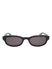 Chrome Hearts Low Rider Sunglasses Matte Black 50MM