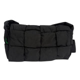 Bottega Veneta Padded Tech Cassette Black/Green - Pre-Owned OS
