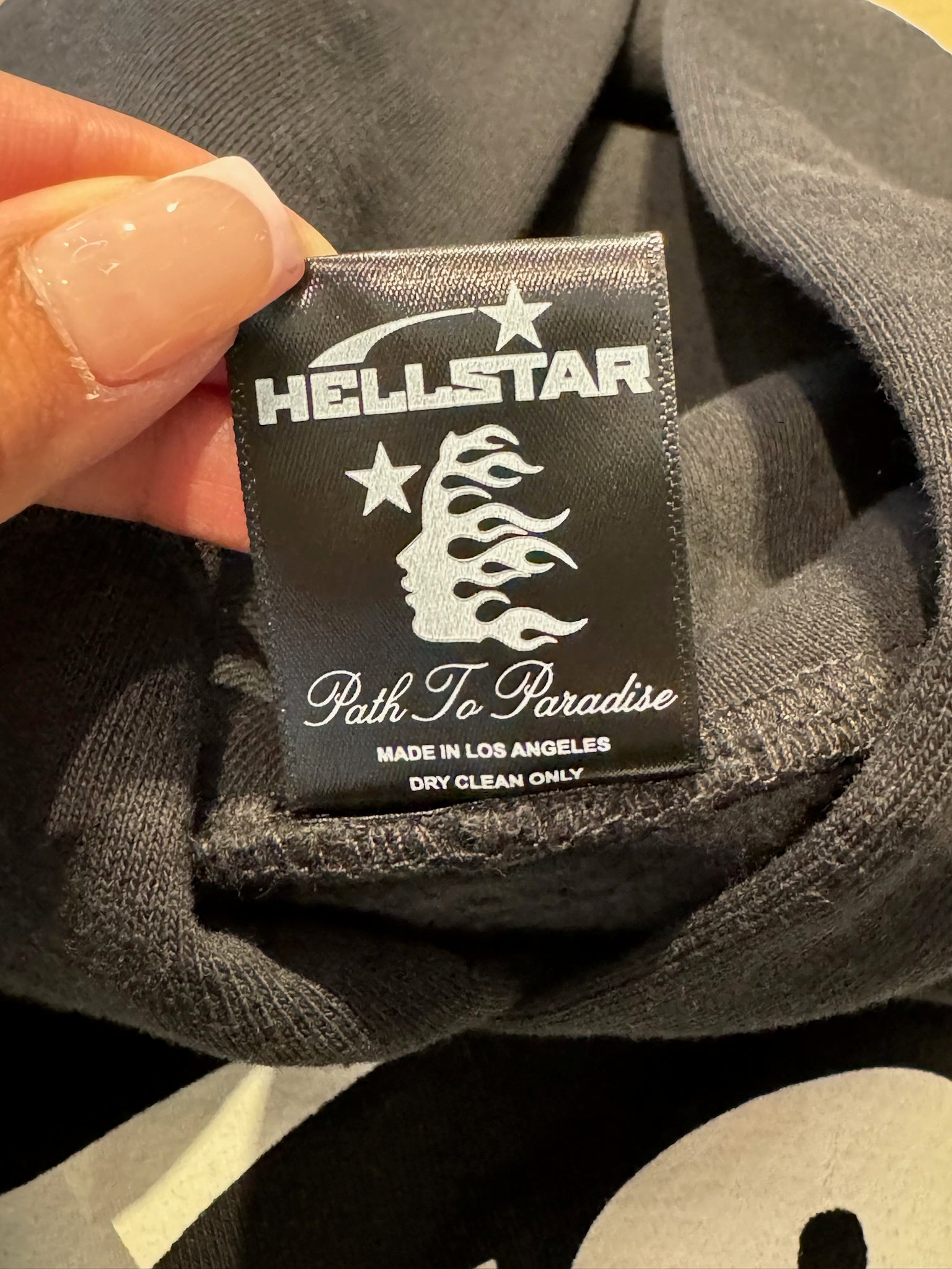 Hellstar Studios Basic Hoodie Black (OVERSEAS EXCLUSIVE) – Utopia