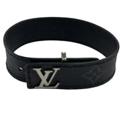 Louis Vuitton LV Slim Bracelet Monogram Eclipse Black