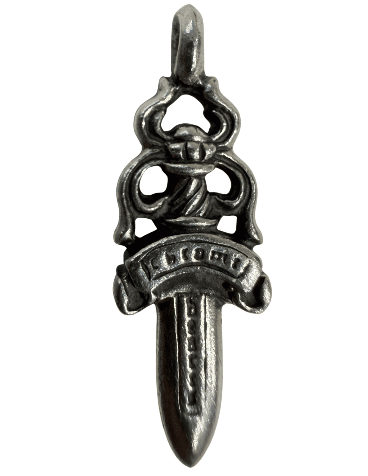 Chrome Hearts #5 Dagger Charm Pendant - Lightly Used