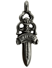 Chrome Hearts #5 Dagger Charm Pendant - Lightly Used