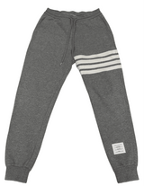 Thom Browne Grey Engineered 4-Bar Pants - Pre-Owned Size S