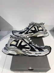 Balenciaga Runner Sneaker Worn Out Grey White Black - Worn Once Size 13