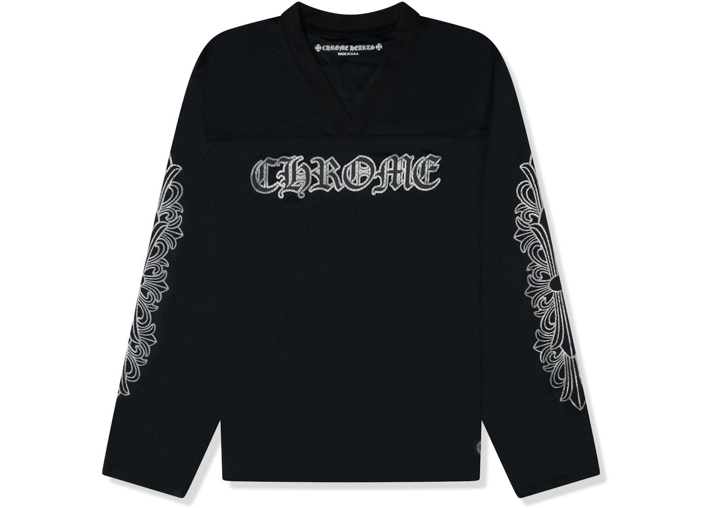 Chrome Hearts Stadium Mesh L/S Jersey Black