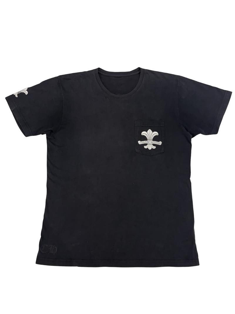 Chrome Hearts Fleur Monogram T-Shirt Faded Black - Pre-Owned Size M