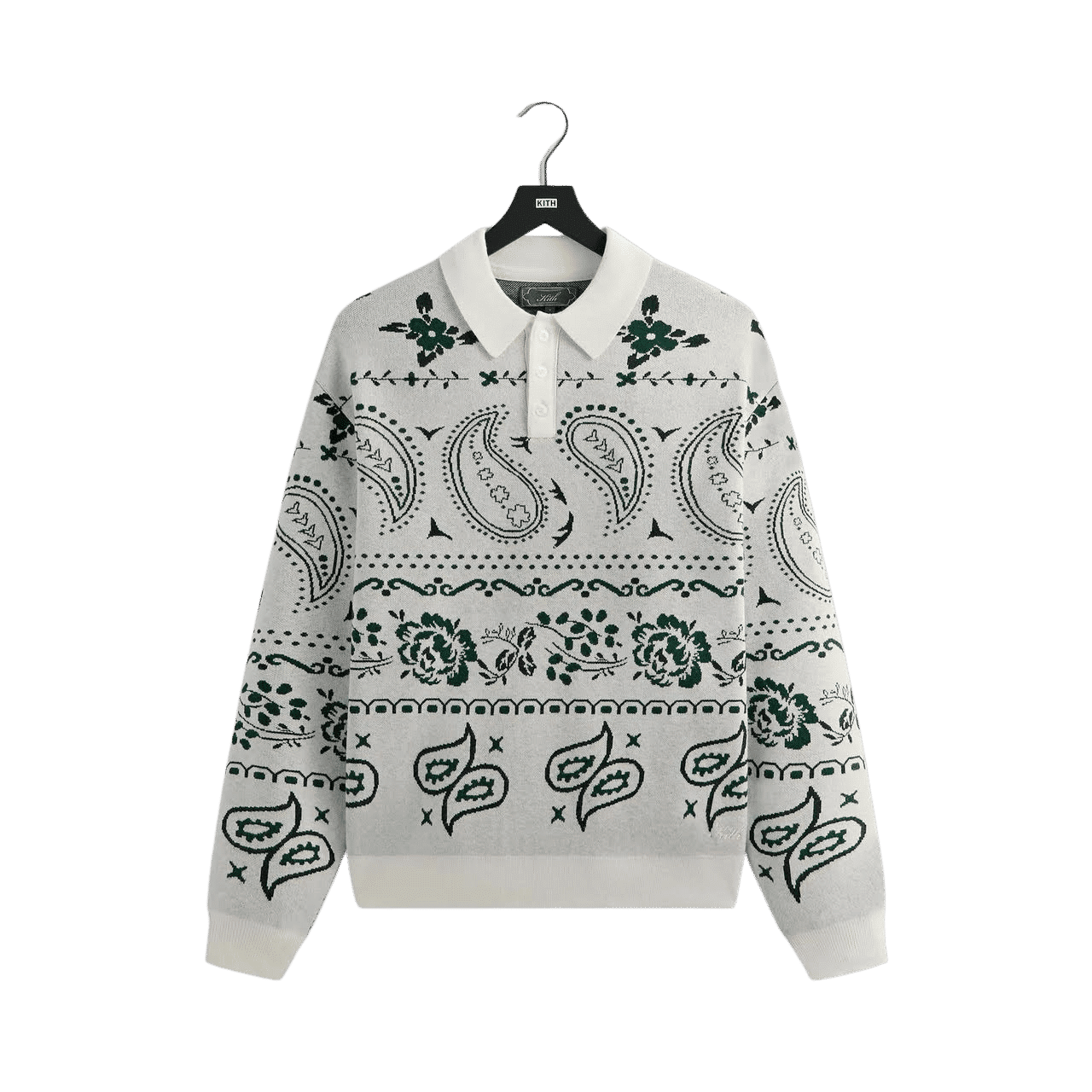 Kith Harmon Rugby Sweater Sandrift