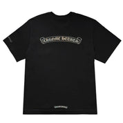 Chrome Hearts Iridescent Scroll Logo T-Shirt Black