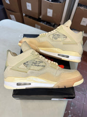Jordan 4 Retro Off-White Sail (Women's) - Pre-Owned Size 8M/9.5W