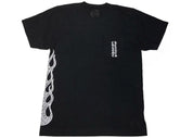 Chrome Hearts Side Flame T-shirt Black - Pre-Owned Size L