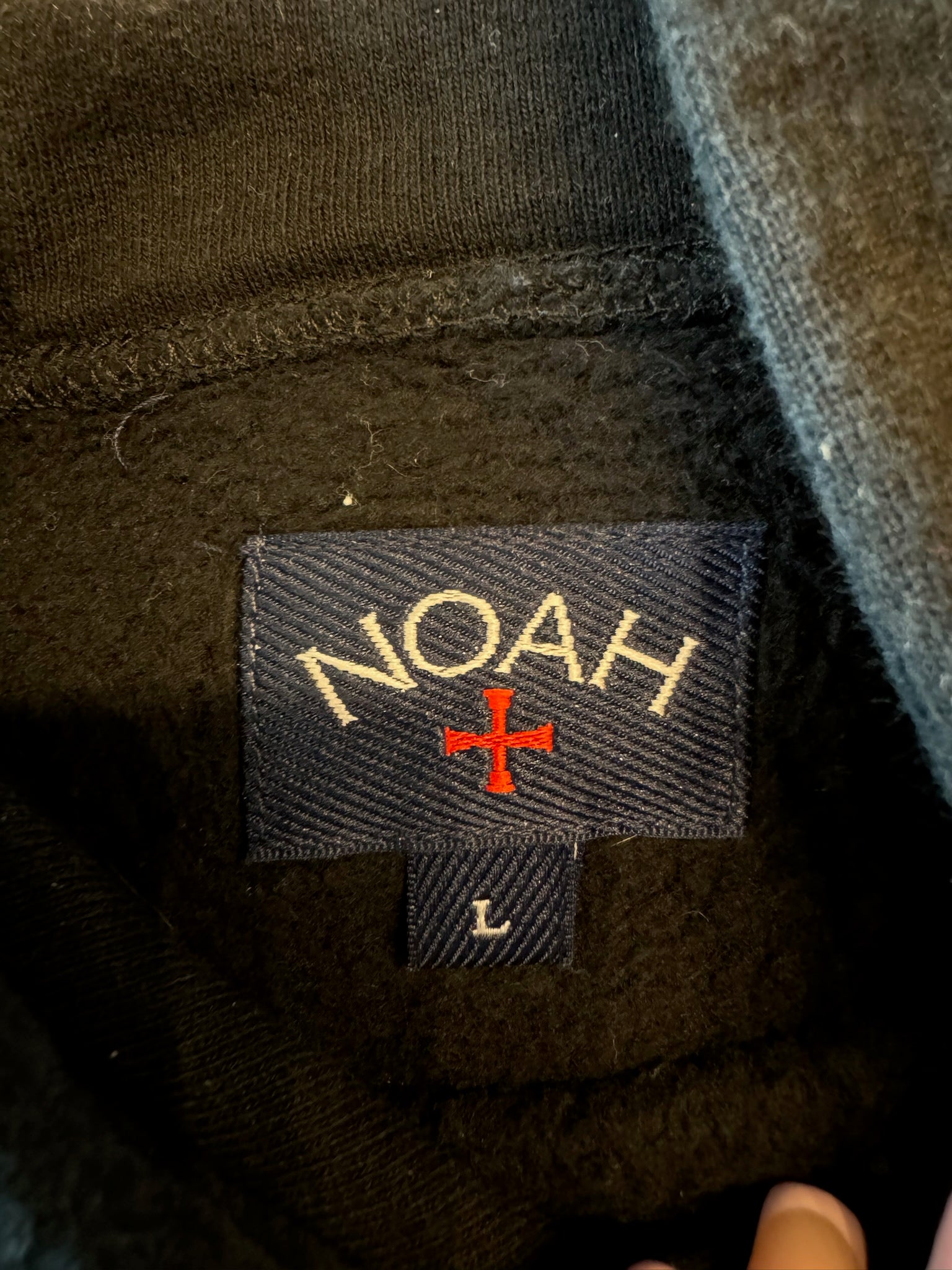 Noah Core Logo Hoodie Tonal Black (Preowned)