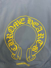 Chrome Hearts Miami Exclusive Yellow Triple Sword Horseshoe Pullover Hoodie Baby Blue - Pre-Owned Size M