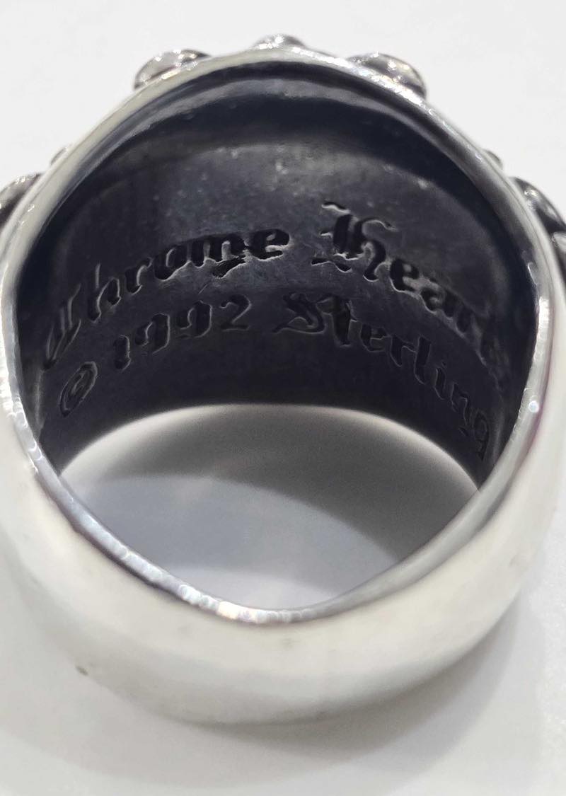 Chrome Hearts Keeper Ring - Pre-Owned Size 8