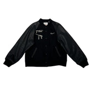 Supreme Aeon Flux Varsity Jacket Black - Pre-Owned Size L