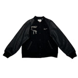 Supreme Aeon Flux Varsity Jacket Black - Pre-Owned Size L
