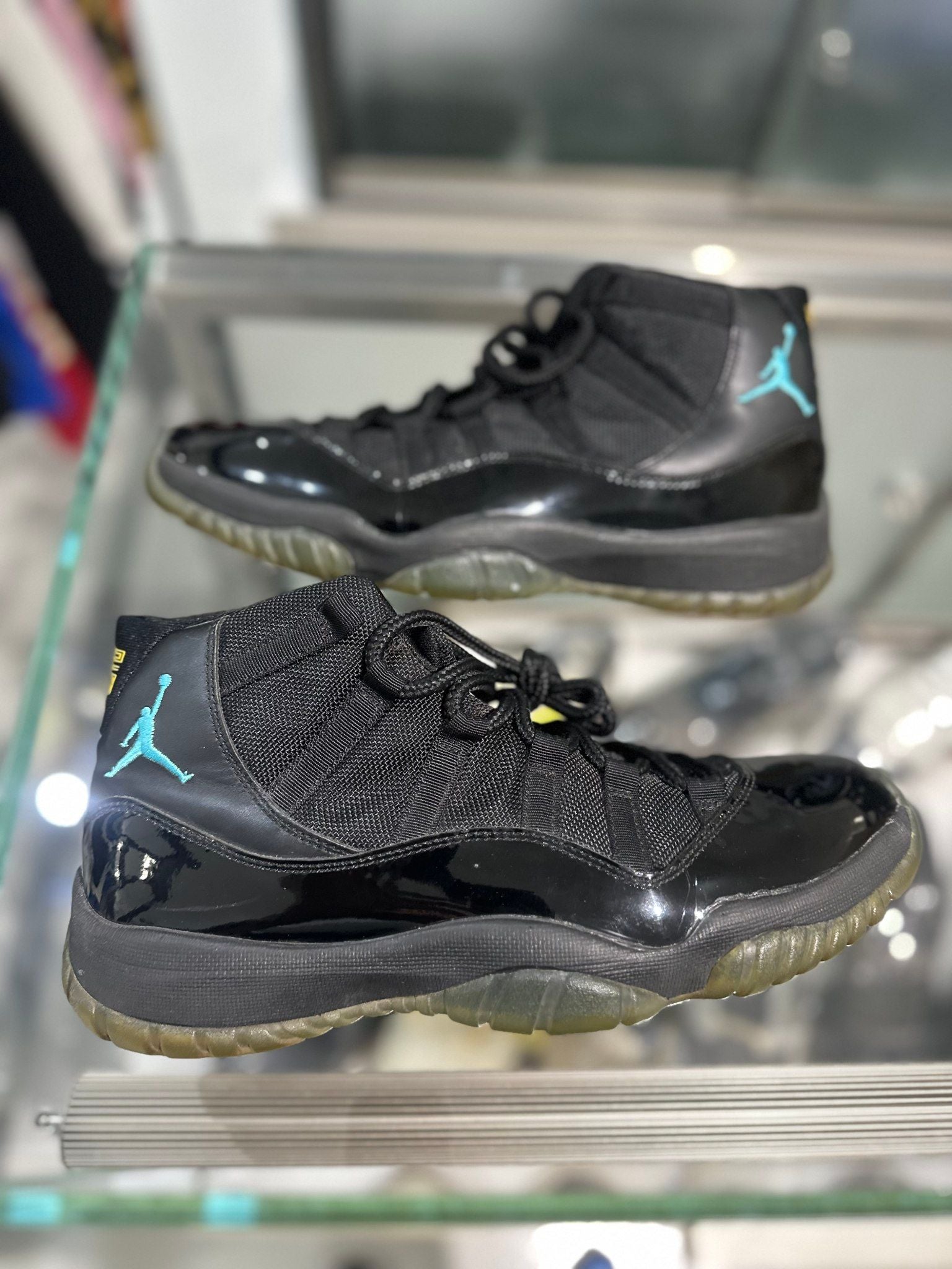 Jordan 11 Retro Gamma Blue (Preowned Size 9.5) - Pre-Owned (No original box)