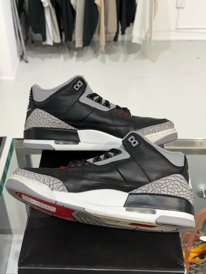 Jordan 3 Retro Black Cement (2024) - Pre-Owned Size 11