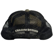 Chrome Hearts Chomper Hollywood Trucker Hat Black/White - Lightly Pre-Owned