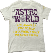 Travis Scott Astroworld LA Exclusive T-Shirt White (Preowned)