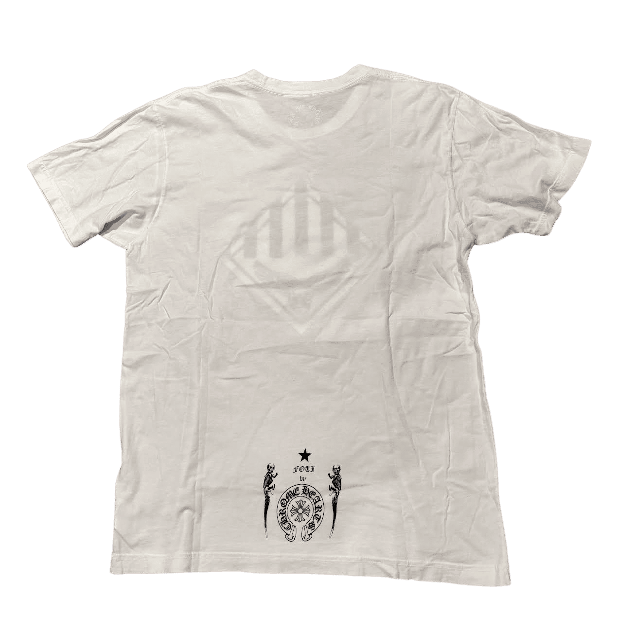 Chrome Hearts FOTI T-Shirt White (Preowned Size L) - Pre-Owned