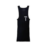 Chrome Hearts T Bar Rib Tank Top Black