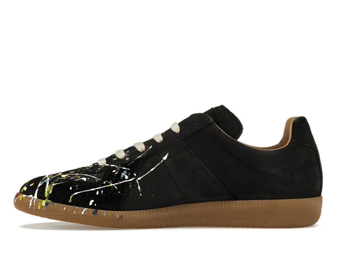 Maison Margiela Paint Replica German Army Trainer (GAT) Black