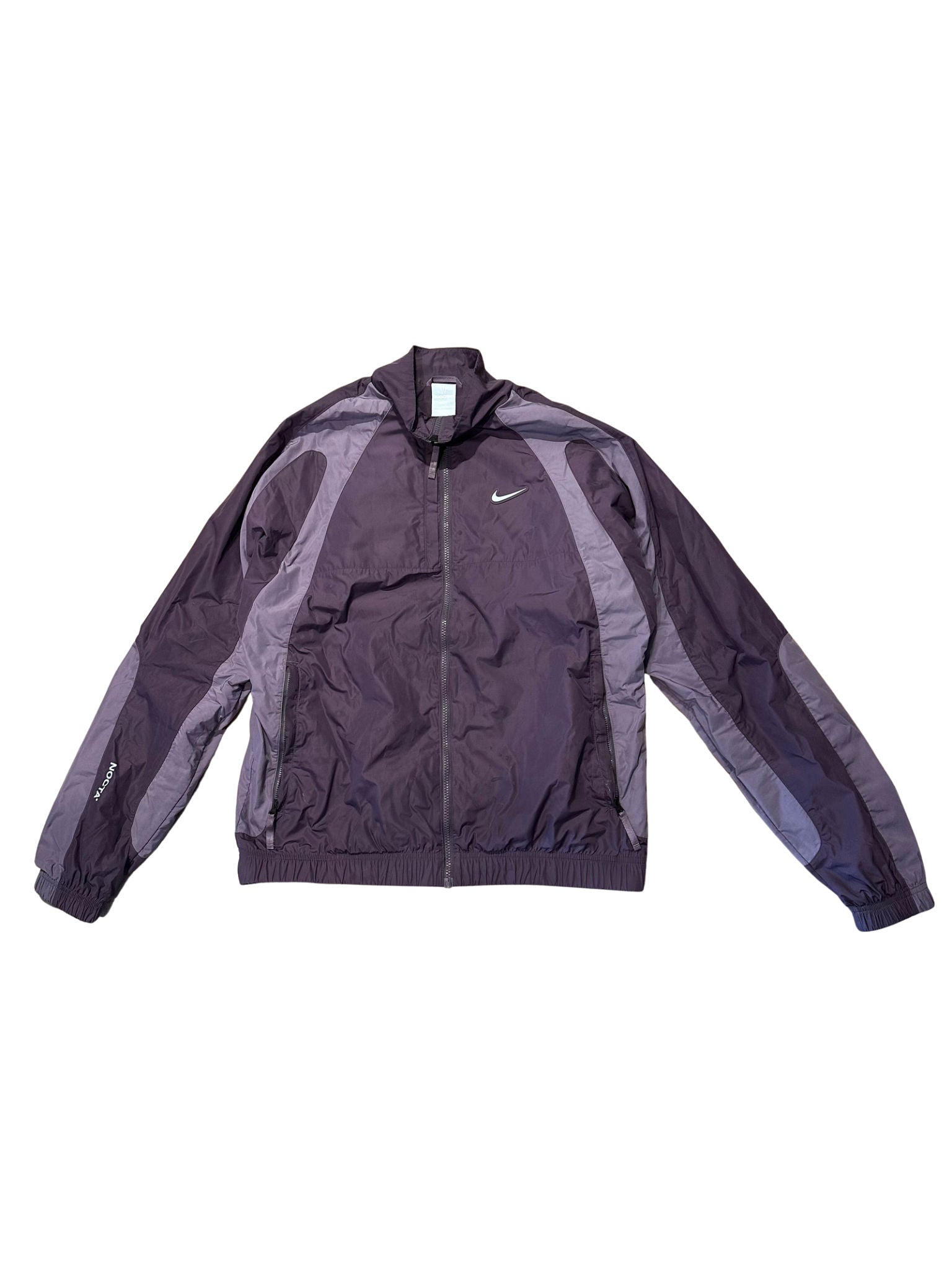 Nike x NOCTA Cobalt Track Jacket Dark Raisin (Preowned Size L) - Pre-Owned