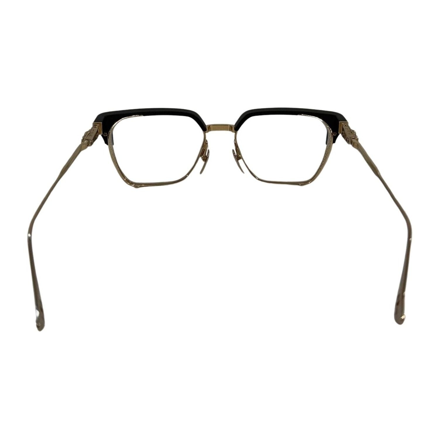 Chrome Hearts LGMA Black Matte Gold Plated Glasses - Lightly Pre-Owned OS