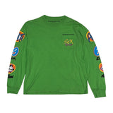 Chrome Hearts Matty Boy Sex Records L/S T-Shirt Green - Lightly Used Size L