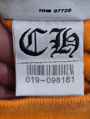 OFF-WHITE x Chrome Hearts 2018 Hoodie Orange/Black - Lightly Pre-Owned Size M