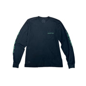 Chrome Hearts Green Cemetery L/S T-Shirt Black (Lightly Used Size XXL) - Pre-Owned