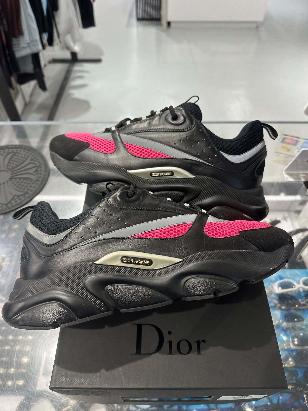 Dior B22 Pink Black - Pre-Owned Size 13
