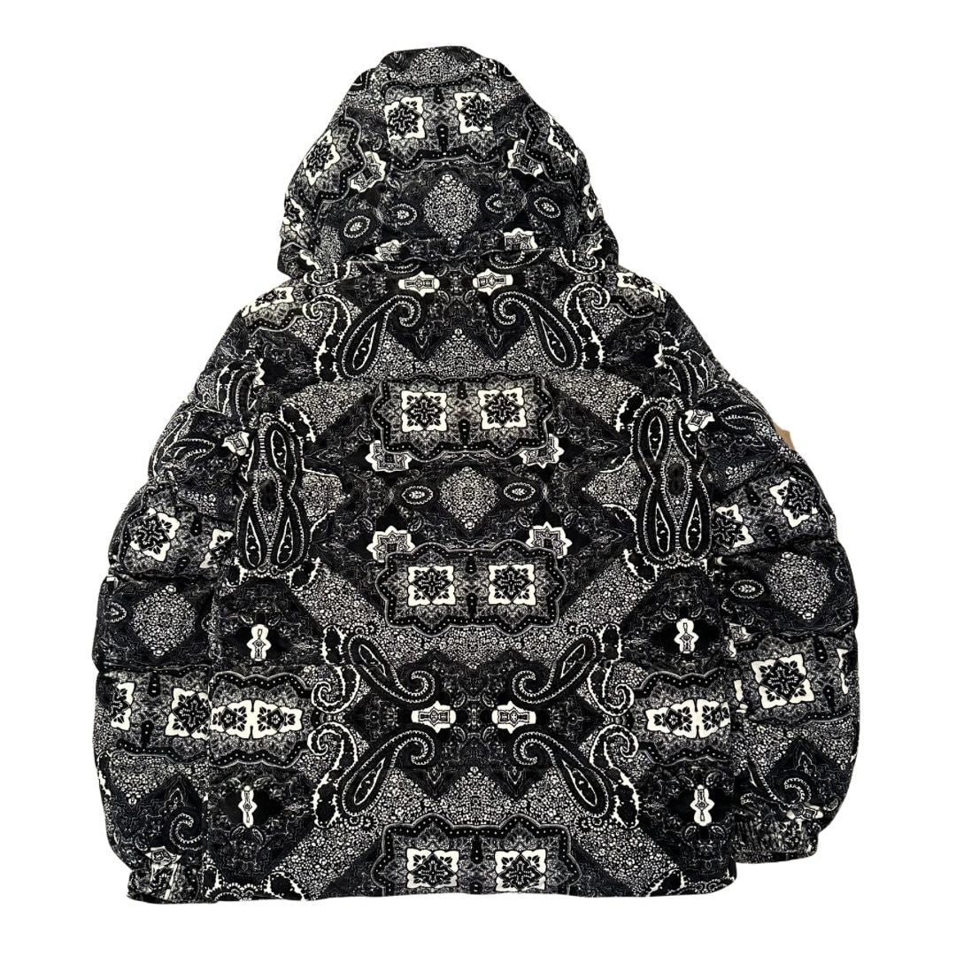 Moncler Gartempe Giubotto Bandana Jacket Black - Pre-Owned Size S