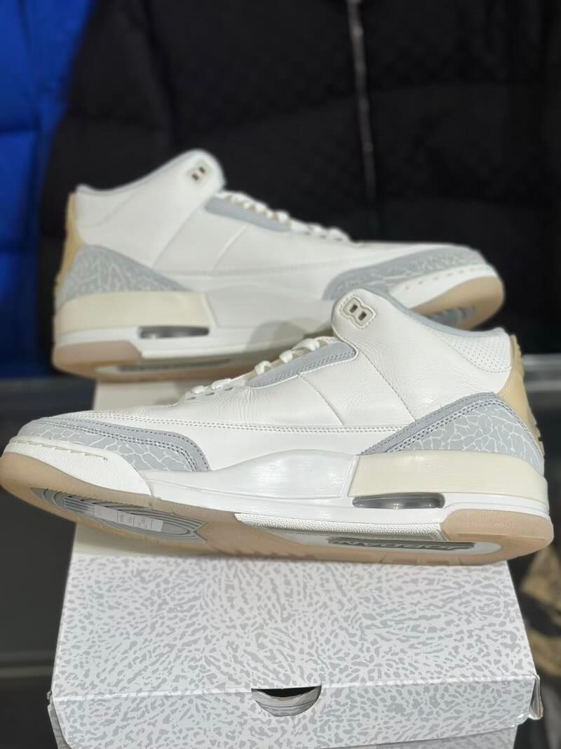 Jordan 3 Retro Craft Ivory - Pre-Owned Size 12.5