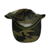 Vintage Chrome Hearts FUCK Hollywood Trucker Hat Camo - Pre-Owned