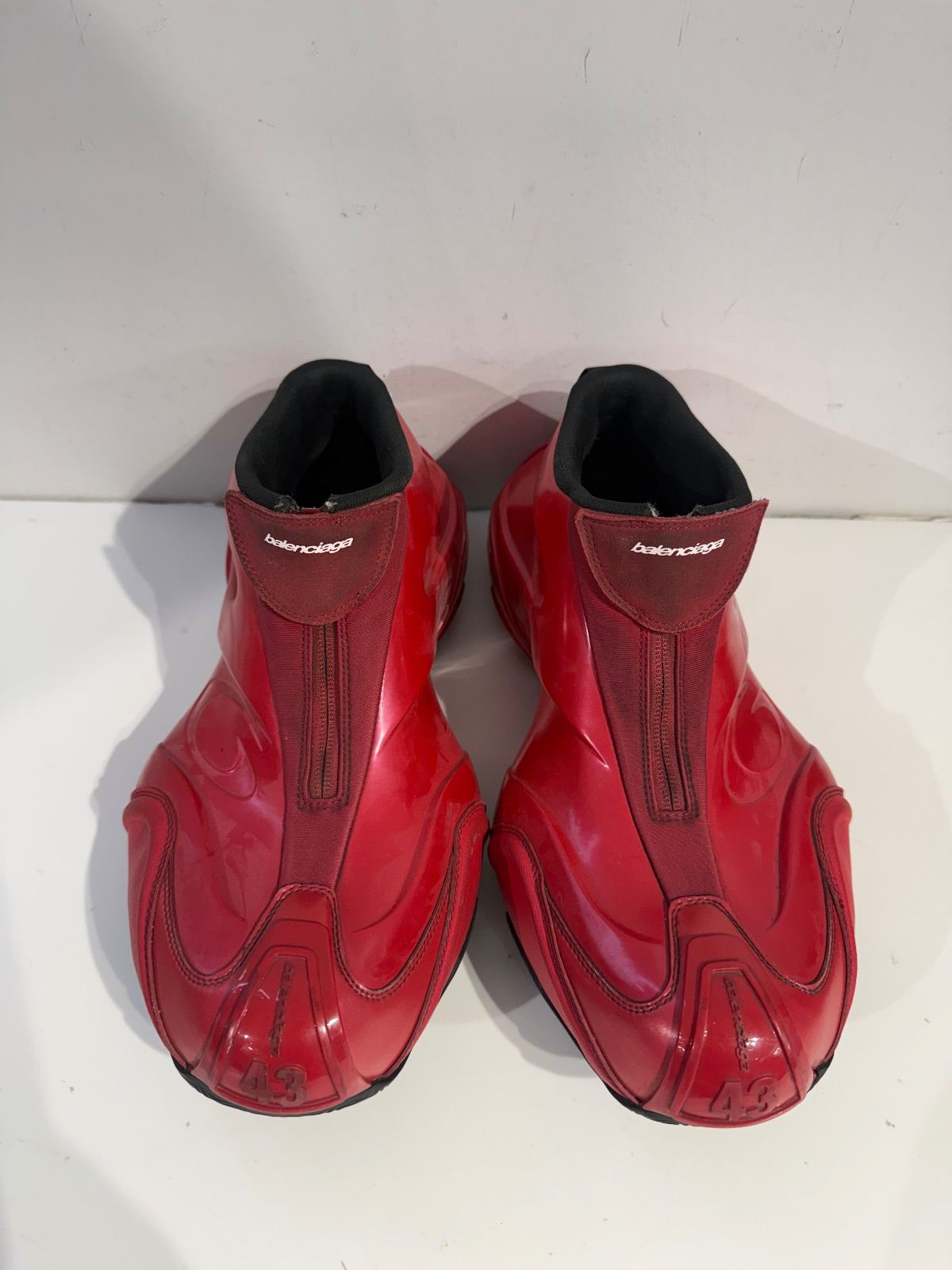 Balenciaga Basketball Sneaker Red - Pre-Owned Size 10 (No original box)