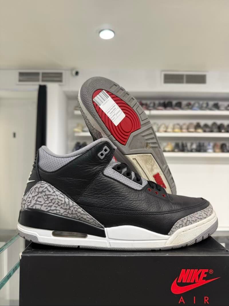 Jordan 3 Retro Black Cement (2024) - Pre-Owned Size 11