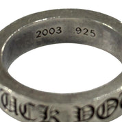 Chrome Hearts Fuck You 6MM Spacer Ring - Lightly Used Size 12