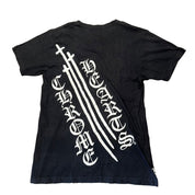 Chrome Hearts Triple Sword T-Shirt Black (Preowned Size M) - Pre-Owned