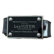 Louis Vuitton Damier Graphite 35mm LV Inventeur Reversible Belt (Preowned Size 95) - Pre-Owned