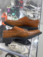 Miu Miu x Church's Leather Brogue Shoes - Pre-Owned size 6 (No Original Box)