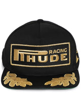 Rhude Racing Hat Black/Gold