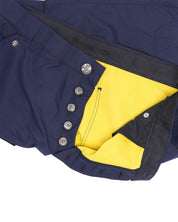 Chrome Hearts Leather Double Knee Carpenter Shorts Navy