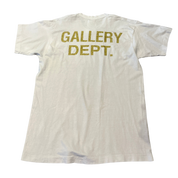 Gallery Dept. Human-i-Tees Peace Reworked Vintage Tee White - Pre-Owned Size L